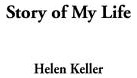Libro Story Of My Life - Keller, Helen