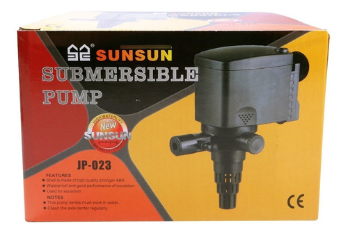 Imagem 4 de 7 de Bomba Submersa Para Aquário Jp-023 Sunsun 1000 L/hr Lago 16w