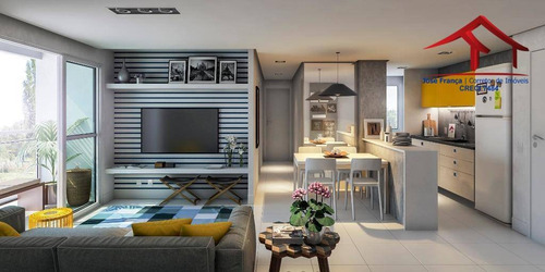 Apartamento Com 2 Dormitórios À Venda, 52 M² Por R$ 223.000,00 - Parangaba - Fortaleza/ce - Ap0376
