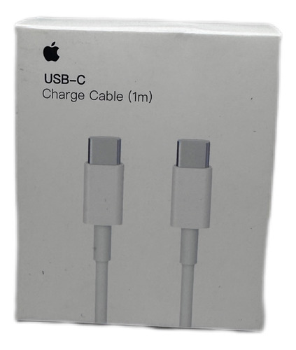 Cable Para iPad Blanco Con Entrada Usb Tipo C Salida C