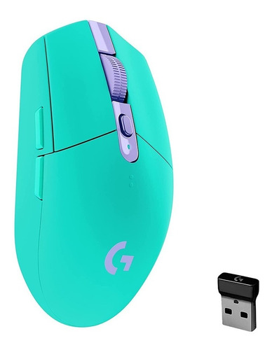Mouse Gamer Inalambrico Logitech G305 Ligthspeed Menta