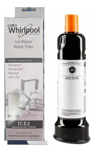 Filtro De Agua Ice 2 Whirpool Kichenaid F2wc9i1 Ice Maker