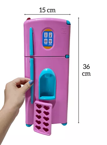 Magic Toys 8051P Geladeira, Rosa/Branco