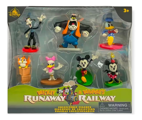 Set Mickey Y Minnie's Runaway Railway Disney Store