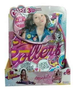 Mochila Soy Luna C/brillo En Lentejuelas 6815