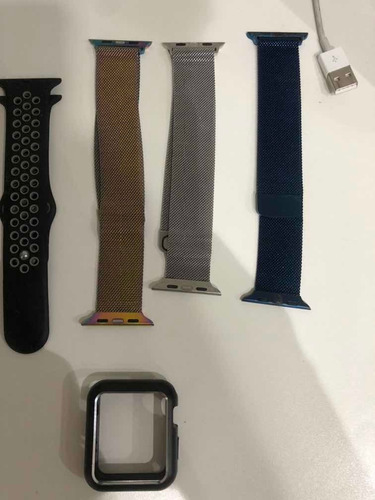Apple Watch 2 Nike 42mm Prata - Brinde 5 Pulseiras