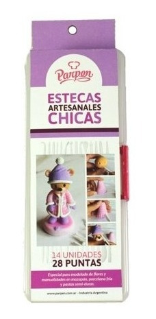 Imagen 4 de 6 de Set Estecas X 14 Unid Parpen - Porcelana Fría Y Repostería