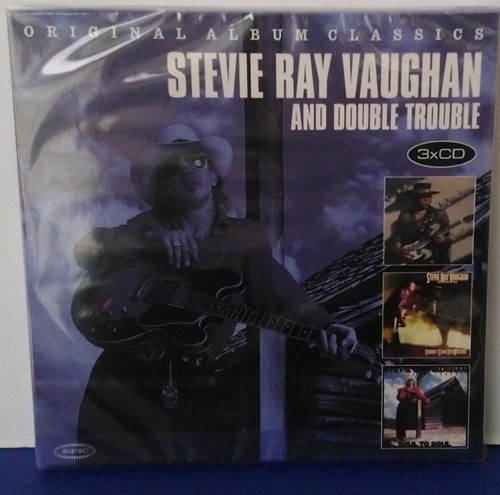 Steve Ray Vaughan Original Album Classics 3 Cd Set Importado