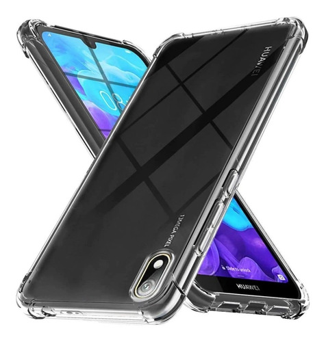 Funda Acrigel Para Huawei Y5 2019 Amn-lx3 Con Cristal