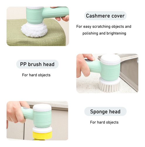 Herramientas De Limpieza Recargables J Scrubbers, Cepillo De