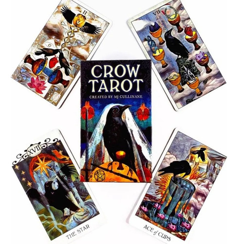 Cartas De Tarot Crow Inglés Tienda Física En Caracas 