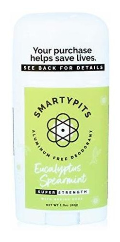 Smartypits - Naturales / Aluminio-libre Desodorante (con Bic
