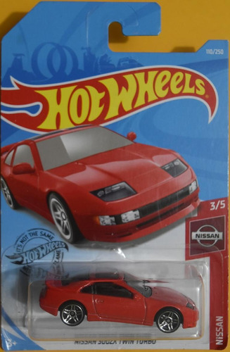 Hot Wheels Nissan 300zx Twin Turbo  #110 Rojo