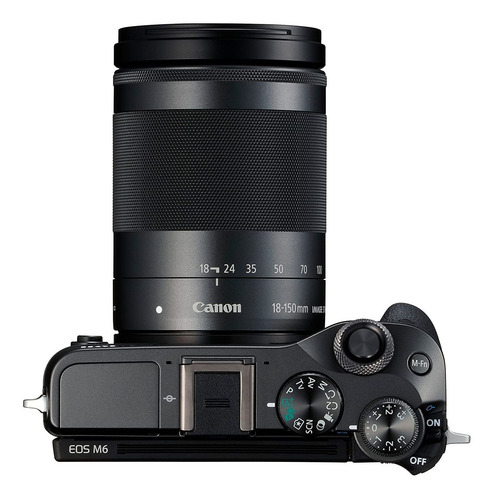 Canon EOS M6 18-150mm IS STM Kit sin espejo color negro