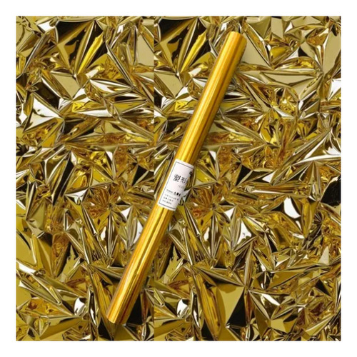 Rollos Papel Metalizado 8 Mts X 50 Cm Dorado
