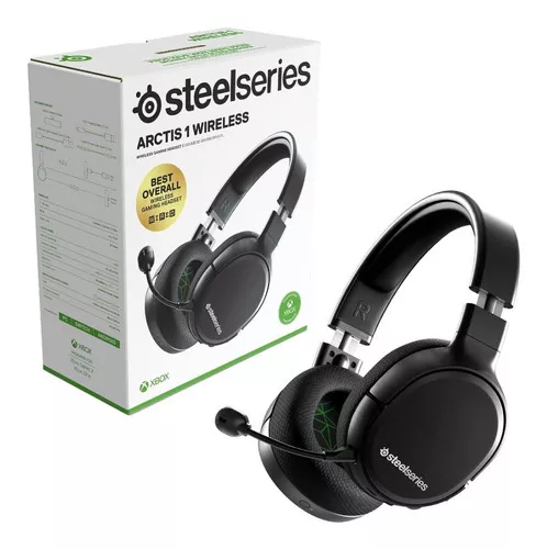 Auriculares Ps5 Steelseries Arctis 1 Inalambrico Negro Color Black