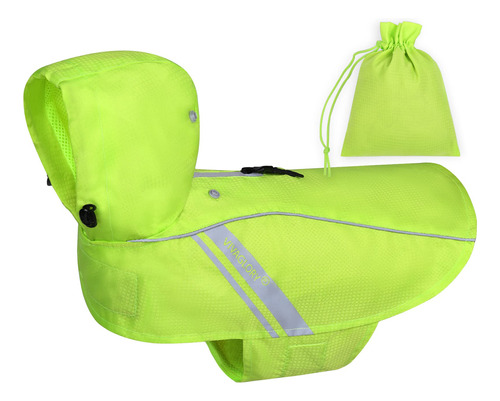 Vivaglory Impermeable Para Perros Grandes, Ropa De Lluvia F