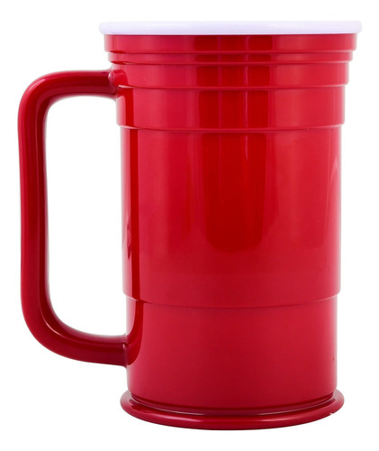 Red Cup Living Reusable Plastic Coffee Mug And Beer Cup B