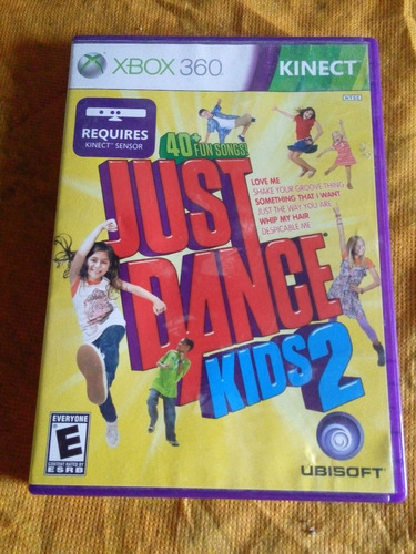 Xbox 360 Juego Just Dance Kids 2 Original En Dvd Excelente