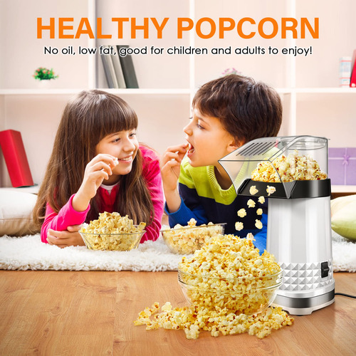 Máquina Para Hacer Palomitas De Aire Caliente Vminno, 4,5 L,