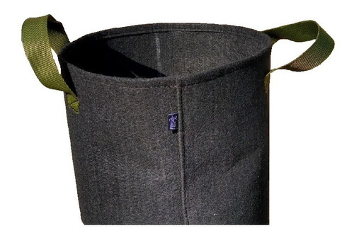 Maceta Tela Geotextil 60 Litros Cultivo Redonda Cuadrada