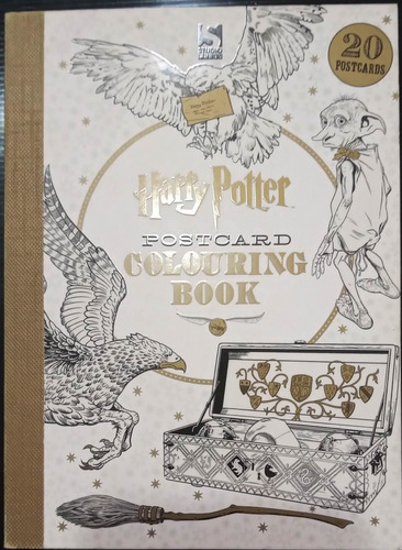 Harry Potter Postcard Coloring Book - 20 Postcards