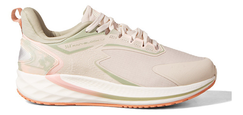 Zapatillas 361 Cushioning Running Beige Verde Mujer