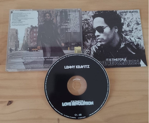 Cd Lenny Kravitz - It Is Time For A Love Revolution -nacion.
