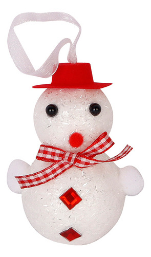 Decoração Arvore Natal Boneco De Neve 8,5 Cm