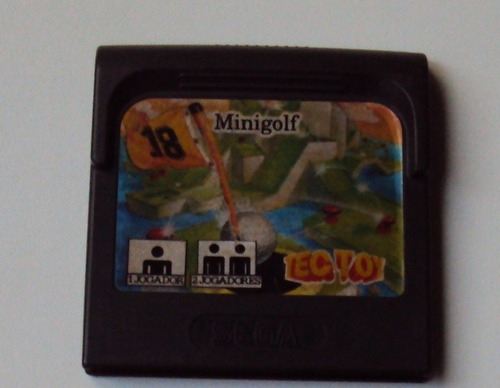 Minigolf Original Tec Toy Para Game Gear - Funcionando (Usado)