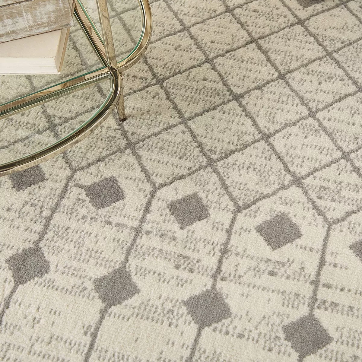 Primera imagen para búsqueda de alfombra gris