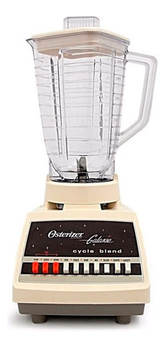 Licuadora Oster Osterizer 1.25l Almendra Vaso Plástico Almendra