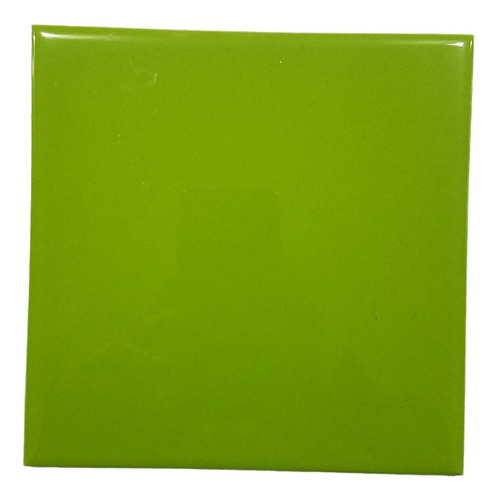 Azulejo Importado Verde Pistacho Brillante 15x15 1era