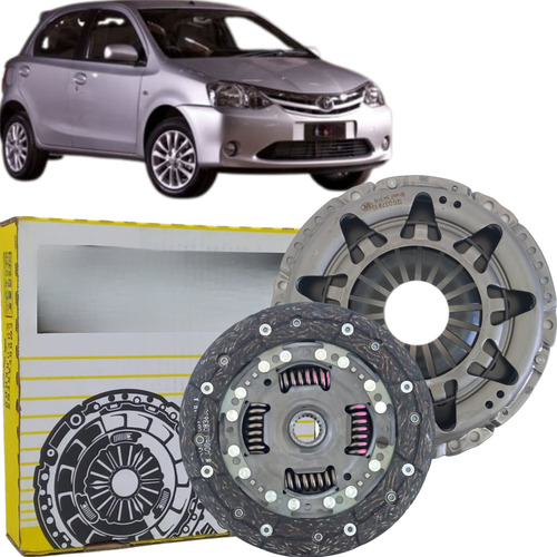 Kit Embreagem Luk Etios X Xs Xls Cross 1.3 E 1.5 16v Dohc L4