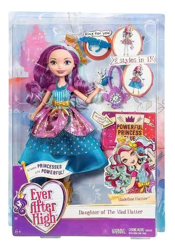 Ever After High Madeline Hatter Powerful princess dolls DVJ19