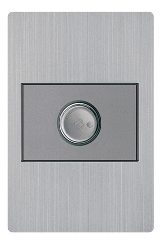 Imagen 1 de 1 de Placa Con Atenuador Acero Inoxidable Marca Artlite