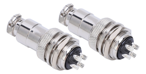 Conector De Enchufe De Aviación, 2 Piezas, Enchufe De Aleaci