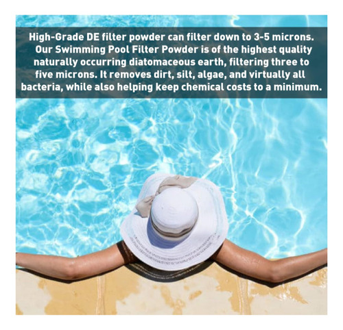Easygo Product Celatom Diatomaceous Earth De Pool Filter Aid