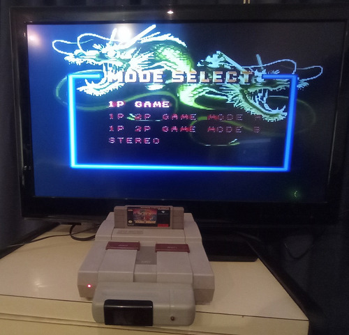 Super Double Dragon Super Nintendo Original Americano Usa (Usado)