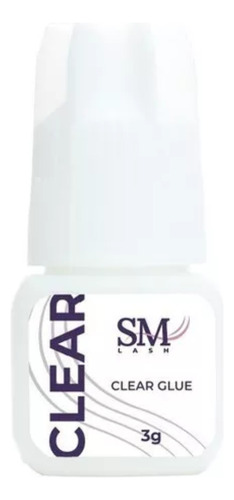 Cola Adesivo Sm Lash Clear 3ml - Para Extensão De Cílios