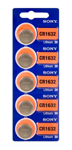 Pila Sony Cr1632 Litio 3 Volts En Blíster Sellado