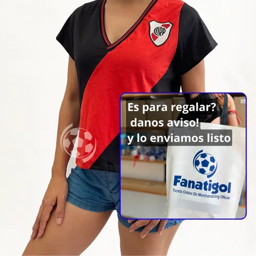 Camiseta de river para mujer mercadolibre sale