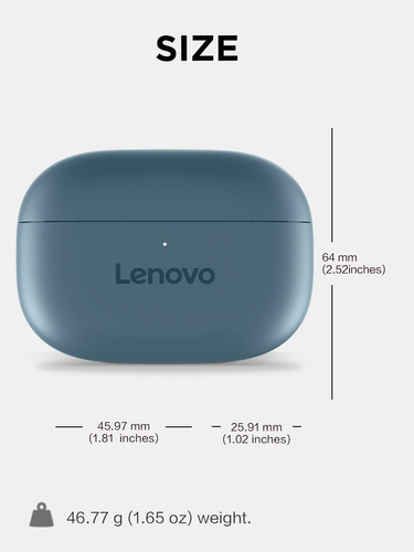 Fones De Ouvido Sem Fio Lenovo Tws Yoga Pc Edition Tidal Tea