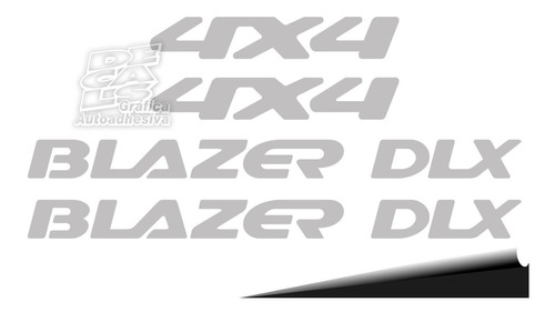 Calcos Chevrolet Blazer Dlx 4x4 Kit