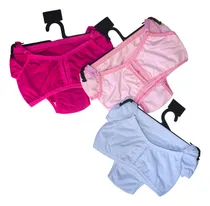 Comprar Conjunto Menina Moça Kit 3 Calcinha E Sutiã Juvenil Sem Bojo