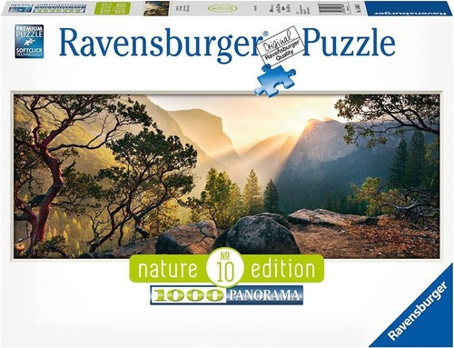 Rompecabezas Parque Yosemite 1000 Pz Panorama Ravensburger