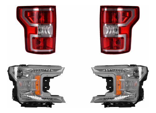 Kit Faros Y Calaveras Depo Ford F-150 2018 A 2020