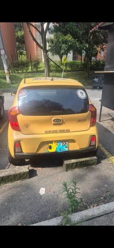Taxi Kia Picanto, Modelo 2017, Placa Terminada En 0, De Envi