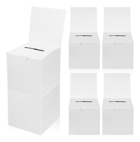 Paquete De 6 Cajas De Cartón Para Guardar Boletas De Votació