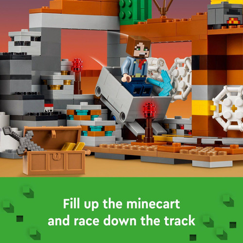 Juguete Lego Minecraft The Badlands Mineshaft